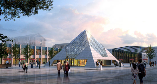 滁州金字塔网架